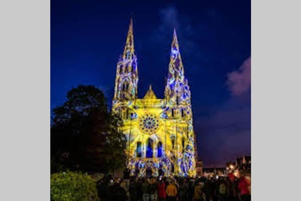 Chartres Coeur De Ville, Beau 2 Pieces Chaleureux Et Lumineux,Parking Et Wifi ! ภายนอก รูปภาพ